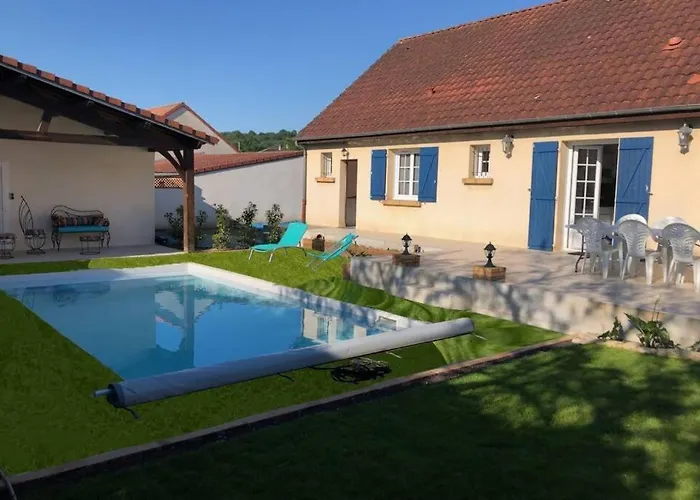 Maison Privative 5 Ch. 12 Pers. Piscine Chauffee *